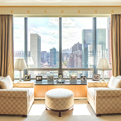 Luxury New York co-op Building