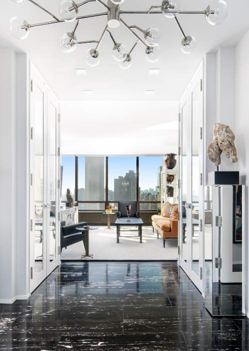 Luxury New York co-op Building
